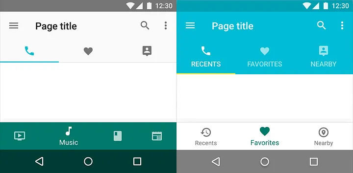 Image showing two screens.